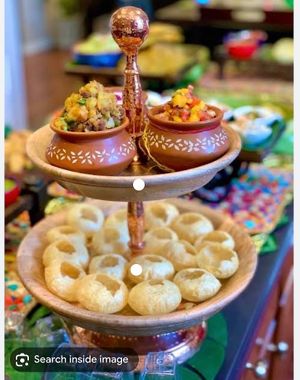 Pani Puri  at Taj Sweets & Restaurant in Surry Hills