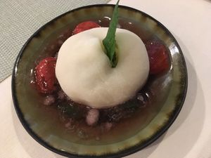 Dessert  at Carré Jardin in Lyon