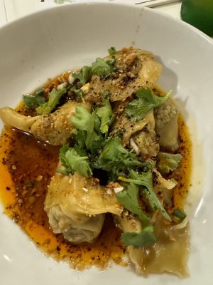 Wontons  at Carré Jardin in Lyon