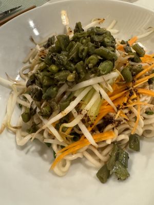 Buckwheat Noodles  at Carré Jardin in Lyon