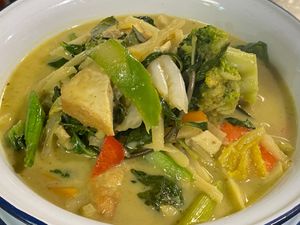 Green Curry Vegan  at Bangkok Queen in Toronto