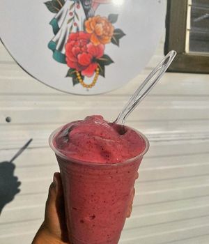 Triple Berry Goji Shake at Ra' Living in Provo