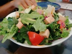 Ensalada con tofu at La Semilla in Veracruz