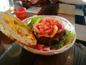 El pan es todo integral at La Semilla in Veracruz