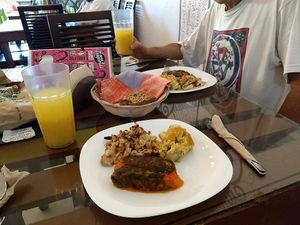 Menu of the day at La Semilla in Veracruz