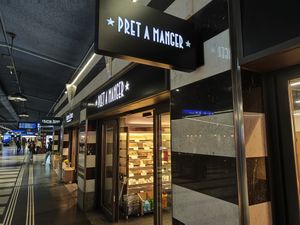 Exterior underground at Pret A Manger - Hauptbahnhof in Zurich