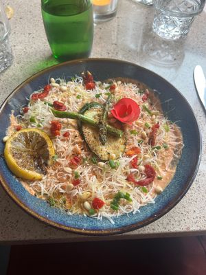 Ravioli  at Les Mauvaises Herbes in Quebec