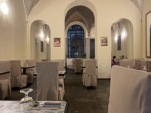 Dining room  at Govinda in Milan