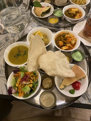 Menu  at Govinda in Milan