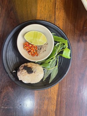 Vegan egg   at Am Thuc Chay 68 in Ho Chi Minh City