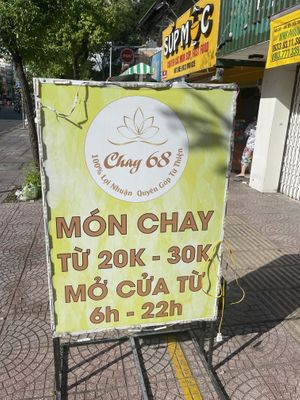Profit to charity   at Am Thuc Chay 68 in Ho Chi Minh City