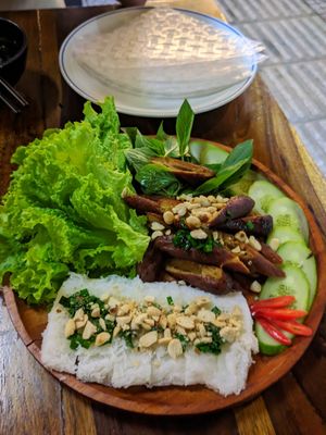 Sausages at Am Thuc Chay 68 in Ho Chi Minh City