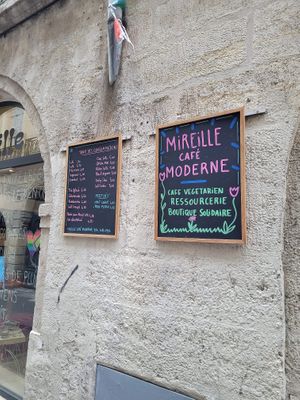Outside   at Mireille Café Moderne in Montpellier