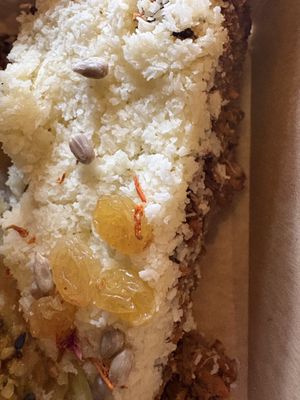 Carrot cake  at Mireille Café Moderne in Montpellier