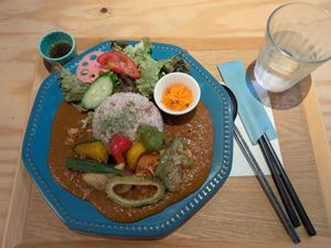 Curry at ZENZAI in Kagoshima