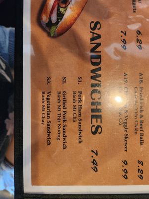 The vegetarian sandwich can be modified to be vegan at Pho Tuoi in Kansas City