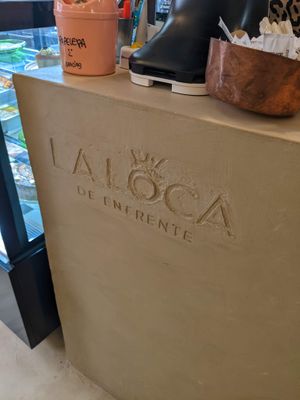 inside at La Loca de Enfrente in Madrid