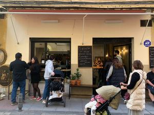 Exterior at La Loca de Enfrente in Madrid