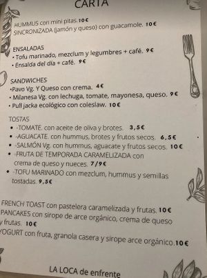  at La Loca de Enfrente in Madrid