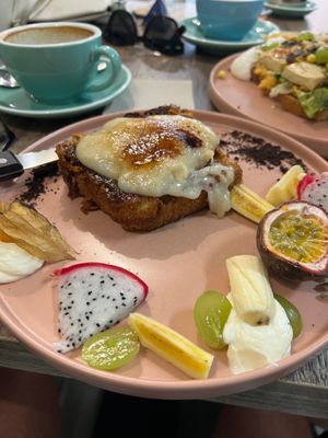 French toast at La Loca de Enfrente in Madrid