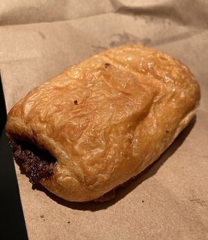 Pain au chocolat at La Loca de Enfrente in Madrid