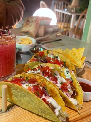 Vegan taco  at Tacoroll in Istanbul