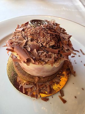 Speculoos biscuit cheesecake at Cafe Sacher in Salzburg