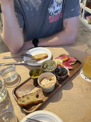 Charcuterie tray   at HEX Superette in Baltimore