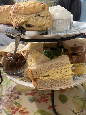   at The Old Dairy Tearoom  in Longhope