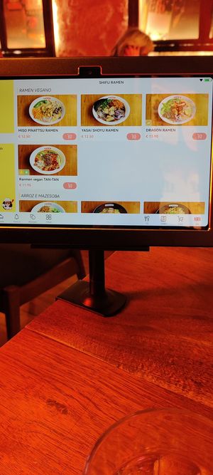 Vegan Ramen choices at Ramen Shifu - R de Cedofeita  in Porto