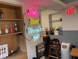Inside at Proong Noodle Bar in New York City