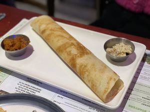 Plain dosa   at Brunch 23 Fusion Kitchen in Newcastle Upon Tyne