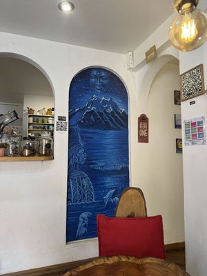   at Café Vida in La Paz