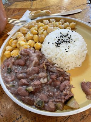 Made special for child customer   at Café Vida in La Paz