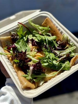 Egg Ham & Cheese Crêpe  at La Crepe Du Jardin in Los Angeles