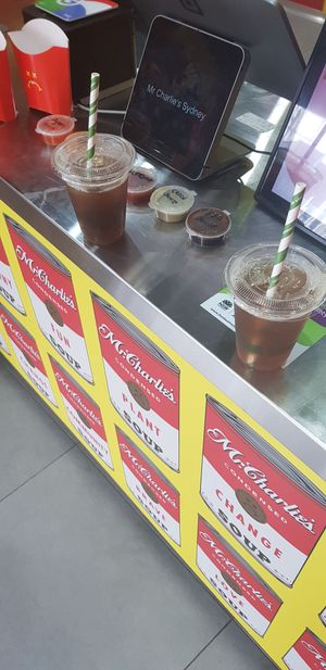 The tea is very yummy  at Mr.Charlie's - Sydney in Redfern