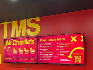 Mr Charlie's Menu at Mr.Charlie's - Sydney in Redfern