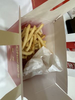 Frowny meal  at Mr.Charlie's - Sydney in Redfern