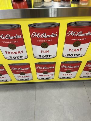 Cool front counter   at Mr.Charlie's - Sydney in Redfern