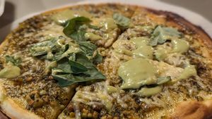 Vegan Hulk Pizza at Good Decisions in New Berlin