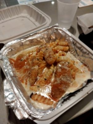 Buffalo Chicken Horseshoe at Good Decisions in New Berlin