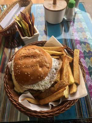   at La Casa de Bamboo in Huacachina