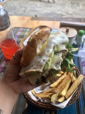   at La Casa de Bamboo in Huacachina