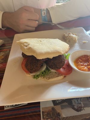   at La Casa de Bamboo in Huacachina