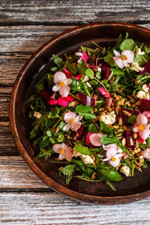 Feta & Beet salad at Jhoii Local Eats in Sanur