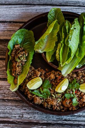 Lotta Larb at Jhoii Local Eats in Sanur