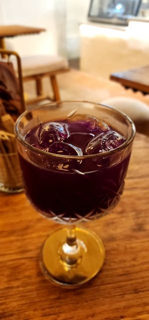 Butterfly Pea Buch at Jhoii Local Eats in Sanur