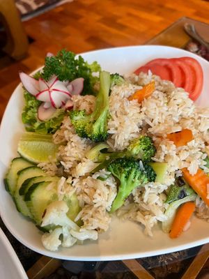 Fried rice  at Samui Thai Cuisine in Hamburg