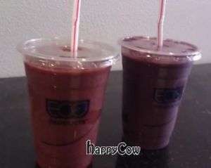 Raw smoothies at Balance in Logan