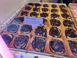 Vegan rolls at Cinnamood in Trier